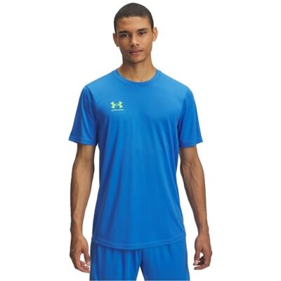 Under Armour UA M's Ch. Train SS – Blue Atlantis/High Vis Yellow – SM Under Armour UA M's Ch. Train SS – Blue Atlantis/High Vis Yellow – SM