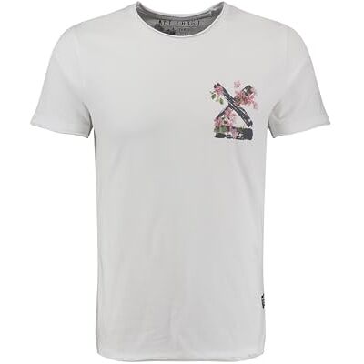 KEY LARGO KEYLARGO Herr T-shirt MT KLSUMMER Splash Round, Vit (1 000 st), 3XL KEY LARGO KEYLARGO Herr T-shirt MT KLSUMMER Splash Round, Vit (1 000 st), 3XL