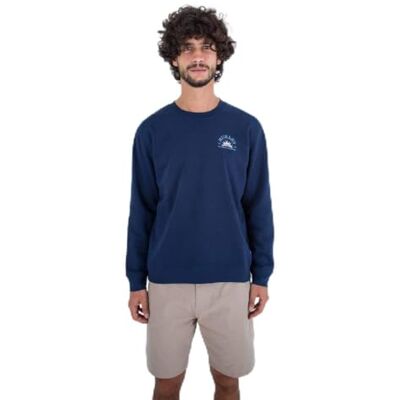 Hurley No Bummers sommar fleece Crew sweatshirt, nattstyrka, M herr, Nattkraft, M Hurley No Bummers sommar fleece Crew sweatshirt, nattstyrka, M herr, Nattkraft, M