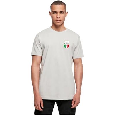 Azurro Italia Crest Tee, Lightasfal, M Azurro Italia Crest Tee, Lightasfal, M