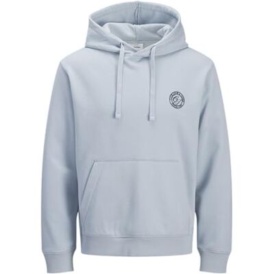 JACK & JONES Jjalliance Sweat Hood, Himmelsk blå, M JACK & JONES Jjalliance Sweat Hood, Himmelsk blå, M