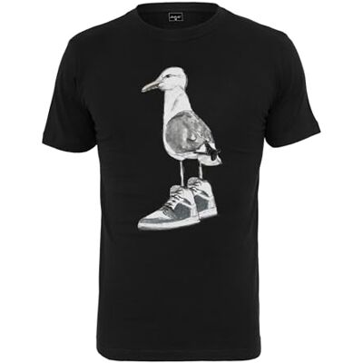 Tee herr-t-shirt, fisksneakers, t-shirt, t-shirt med tryck, tryck t-shirt, streetwear, svart, M Tee herr-t-shirt, fisksneakers, t-shirt, t-shirt med tryck, tryck t-shirt, streetwear, svart, M