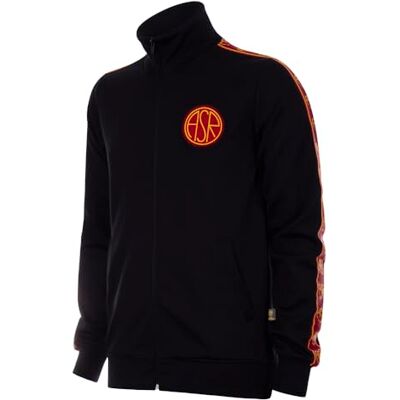 AS Roma Black Taper Jacket, L, Svart, L AS Roma Black Taper Jacket, L, Svart, L
