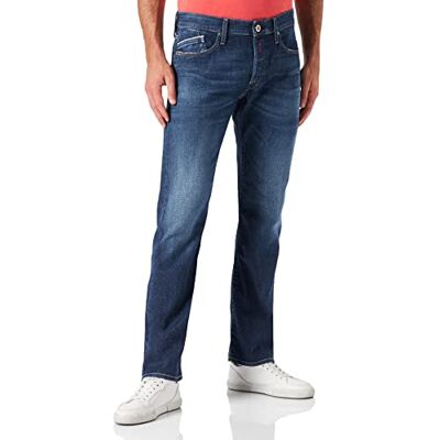 Replay herrjeans Waitom normal passform av komfort denim, 009 medium blå, 27W / 32L Replay herrjeans Waitom normal passform av komfort denim, 009 medium blå, 27W / 32L