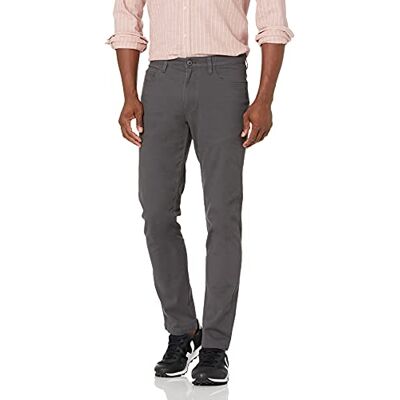 Amazon Essentials herr Skinny-Fit 5-fickors komfort stretch chinos byxa (tidigare Goodthreads), grå, 32 B x 36 L Amazon Essentials herr Skinny-Fit 5-fickors komfort stretch chinos byxa (tidigare Goodthreads), grå, 32 B x 36 L