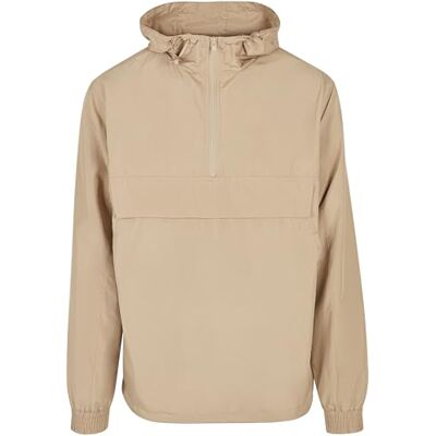 Urban Classics Herr Basic Pull Over-jacka jacka, unionsbeige, L, unionbeige, L Urban Classics Herr Basic Pull Over-jacka jacka, unionsbeige, L, unionbeige, L