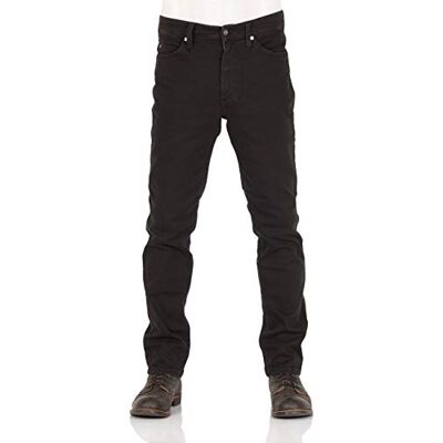 MUSTANG Herr Tramper Tapered Fit Jeans, svart, 38W x 34L MUSTANG Herr Tramper Tapered Fit Jeans, svart, 38W x 34L