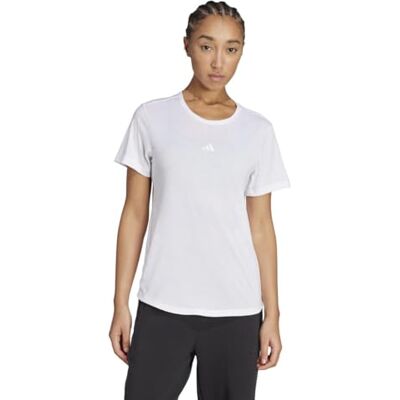adidas Kobiety Motion Essentials T-shirt, white, XXL adidas Kobiety Motion Essentials T-shirt, white, XXL