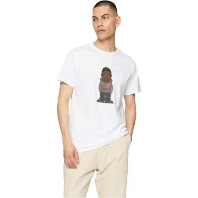 Tee herr Texas sketch T-shirt, Vit, M Tee herr Texas sketch T-shirt, Vit, M