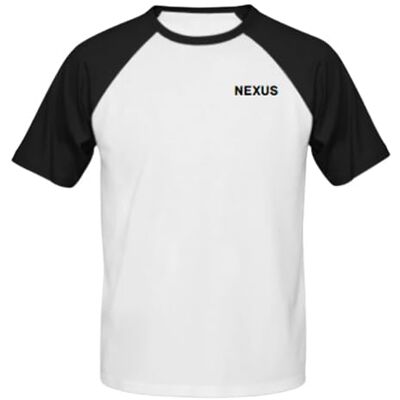 Nexus Hjärta, Vuxen Unisex T-shirt, Vit, S Nexus Hjärta, Vuxen Unisex T-shirt, Vit, S