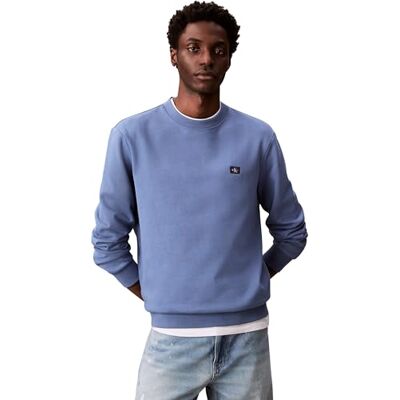 Calvin jeans herr 400GSM TRRY BDG CRWN LV04RC273G tröjor, blå (Dull Nile Blue), XL, Blå (Dull Nile Blue), XL Calvin jeans herr 400GSM TRRY BDG CRWN LV04RC273G tröjor, blå (Dull Nile Blue), XL, Blå (Dull Nile Blue), XL