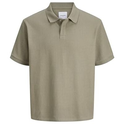 JACK & JONES Jjeharrison strukturpolo Ss Sn, Vetiver, XL JACK & JONES Jjeharrison strukturpolo Ss Sn, Vetiver, XL