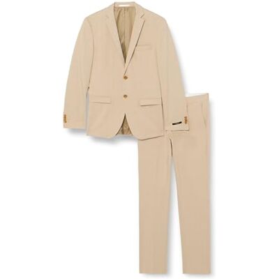 JACK & JONES JPRSOLARIS Check Suit, Travertine/kontroller: supersmal passform, 54 JACK & JONES JPRSOLARIS Check Suit, Travertine/kontroller: supersmal passform, 54