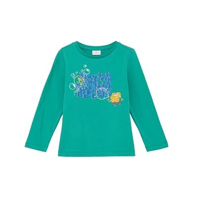 s.Oliver T-shirt för pojkar, långärmad, 6619 turkos, 104-110 s.Oliver T-shirt för pojkar, långärmad, 6619 turkos, 104-110