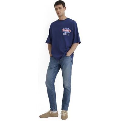 Mavi Kortärmad T-shirt för män, Blueprint, XXL, Blåtryck, XXL Mavi Kortärmad T-shirt för män, Blueprint, XXL, Blåtryck, XXL