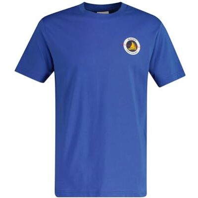 GANT Graphic Ss T-shirt för män, Rich Blue, S GANT Graphic Ss T-shirt för män, Rich Blue, S