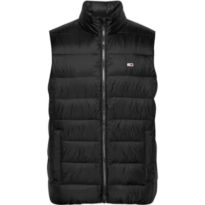 Tommy Jeans herr TJM LT DOWN VEST EXT DM0DM20663 väst, svart (svart), M, svart (svart), M Tommy Jeans herr TJM LT DOWN VEST EXT DM0DM20663 väst, svart (svart), M, svart (svart), M