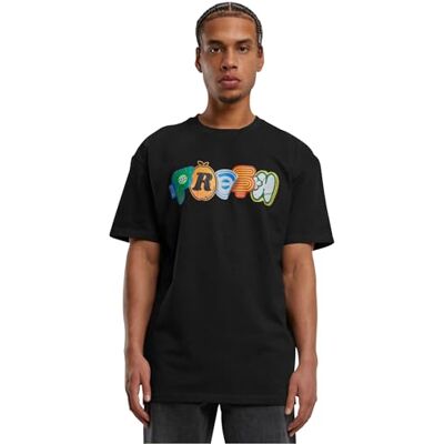 Tee vitamin UPSC tung oversize t-shirt män svart S, svart, S Tee vitamin UPSC tung oversize t-shirt män svart S, svart, S