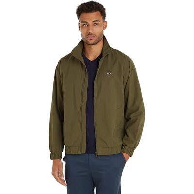 Tommy Jeans vävda herrjackor, Grön (Drab olivgrön), 5XL stor tall Tommy Jeans vävda herrjackor, Grön (Drab olivgrön), 5XL stor tall