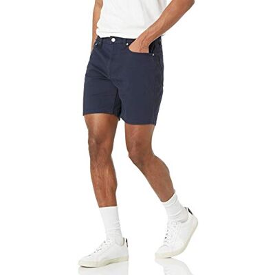 Amazon Essentials Men's Stretchiga shorts 23 cm (9 tum) smal passform innersöm med 5 fickor, Midnattsblå, 32 Amazon Essentials Men's Stretchiga shorts 23 cm (9 tum) smal passform innersöm med 5 fickor, Midnattsblå, 32
