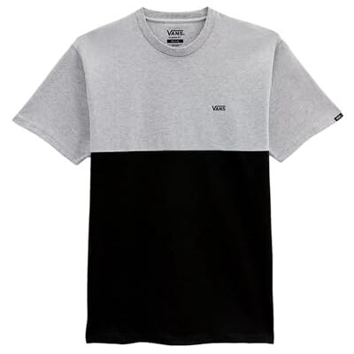 Vans Färgblock T-shirt för män, Atletisk ljung – svart, XS Vans Färgblock T-shirt för män, Atletisk ljung – svart, XS