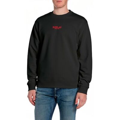 Replay herrtröja, 098 svart (svart), 3XL Replay herrtröja, 098 svart (svart), 3XL