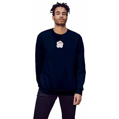Green Fish Sweatshirt herr, Blå, S Green Fish Sweatshirt herr, Blå, S