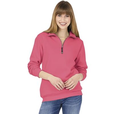 Charles River Apparel Crosswind sweatshirt med dragkedja för män (vanliga & stor-höga storlekar) Charles River Apparel Crosswind sweatshirt med dragkedja för män (vanliga & stor-höga storlekar)