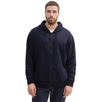 TOM TAILOR Herr Plussize sweatshirt, 10668 – himmelskaptensblå, XXL/Stor TOM TAILOR Herr Plussize sweatshirt, 10668 – himmelskaptensblå, XXL/Stor