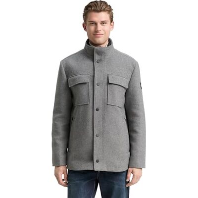 TOM TAILOR herr 1046984 jacka, 30507-Light Stone Grey ull twill, L, 30507 – Light Stone Grey ull Twill, L TOM TAILOR herr 1046984 jacka, 30507-Light Stone Grey ull twill, L, 30507 – Light Stone Grey ull Twill, L
