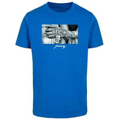 Tee Herr Pray 2.0 T-skjorta kortärmad T-shirt Svart XL Tee Herr Pray 2.0 T-skjorta kortärmad T-shirt Svart XL