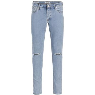 JACK & JONES Jjiglenn Jjoriginal Mf 762, Blå denim, 36W x 32L JACK & JONES Jjiglenn Jjoriginal Mf 762, Blå denim, 36W x 32L