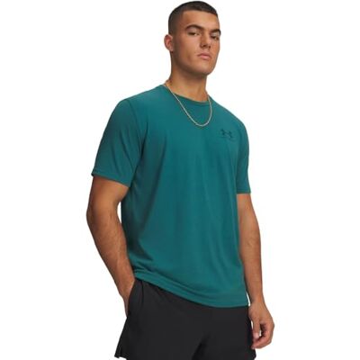 Under Armour UA M Sportstyle LC SS – Rack grön/grön – XS Under Armour UA M Sportstyle LC SS – Rack grön/grön – XS