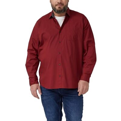 s.Oliver stor storlek skjorta långärmad, 36a0, 3XL s.Oliver stor storlek skjorta långärmad, 36a0, 3XL
