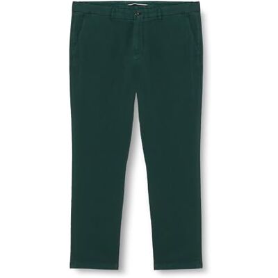 Tommy Hilfiger Män Byxor Bleecker Slim Fit Chino, Jägare, 32W x 29L Tommy Hilfiger Män Byxor Bleecker Slim Fit Chino, Jägare, 32W x 29L