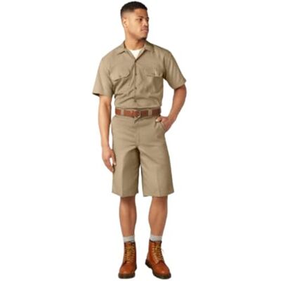 Dickies Sportshorts för män, 13 tum, multipocket, kaki, 30 Dickies Sportshorts för män, 13 tum, multipocket, kaki, 30