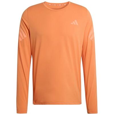 adidas Mezczyzni ADI365 Running Iconic Long Sleeve, Dusky Orange, S adidas Mezczyzni ADI365 Running Iconic Long Sleeve, Dusky Orange, S