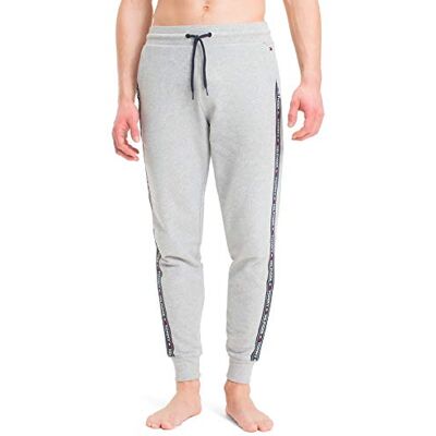 Tommy Hilfiger Herr Träningsbyxor, Grå, L Tommy Hilfiger Herr Träningsbyxor, Grå, L