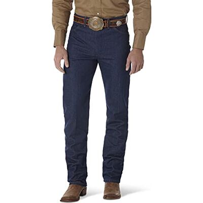 Wrangler Herr Jeans Original Fit Jean , Förtvättad indigo , 34W / 32L Wrangler Herr Jeans Original Fit Jean , Förtvättad indigo , 34W / 32L