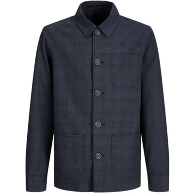 JACK & JONES Jprharry Pedro Hybrid Check Blazer Bfjnr, mörk marinblå, 176 herr, Mörk marinblå, 176 JACK & JONES Jprharry Pedro Hybrid Check Blazer Bfjnr, mörk marinblå, 176 herr, Mörk marinblå, 176