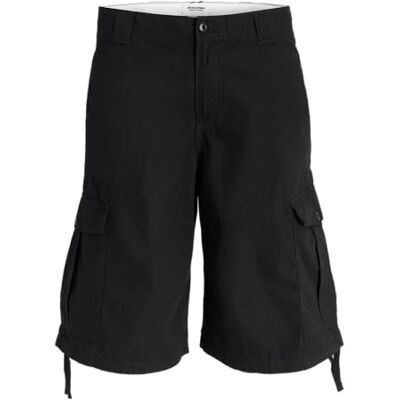 JACK & JONES Jpstowen Edison Cargo shorts Xlng, svart, XL herr JACK & JONES Jpstowen Edison Cargo shorts Xlng, svart, XL herr