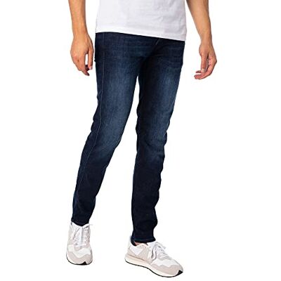 Replay herr Jeans Anbass Powerstretch Denim, 007 Dark Blue, 28W / 32L Replay herr Jeans Anbass Powerstretch Denim, 007 Dark Blue, 28W / 32L