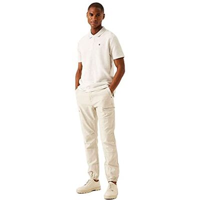 Garcia Pikétröja för män, vit, 3XL, Vit, 3XL Garcia Pikétröja för män, vit, 3XL, Vit, 3XL