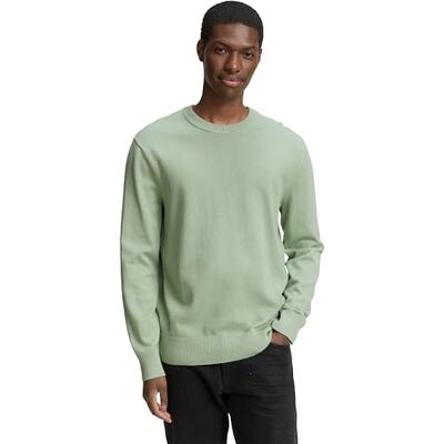 TOM TAILOR Denim herrtröja, 13632 – färsk mintgrön, XS TOM TAILOR Denim herrtröja, 13632 – färsk mintgrön, XS