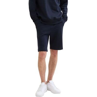 TOM TAILOR Bermuda Sweatpants Shorts för män, 10668 – himmelskaptensblå, M TOM TAILOR Bermuda Sweatpants Shorts för män, 10668 – himmelskaptensblå, M