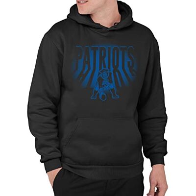 Junk Food unisex NFL team spotlight huvtröja tröja med huva, New England Patriots – svart, XL Junk Food unisex NFL team spotlight huvtröja tröja med huva, New England Patriots – svart, XL