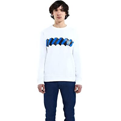 Inter GIL Crewneck Sweatshirt Vit, S Inter GIL Crewneck Sweatshirt Vit, S