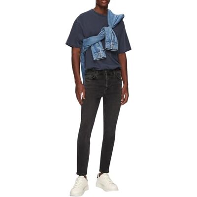 LTB Jeans herr Jumy 5 – Skinny Mid Rise Basic-5-ficka Mörktvätt Grå av bomullsblandning – Storlek W28L34, GRÅ, 28W x 34L LTB Jeans herr Jumy 5 – Skinny Mid Rise Basic-5-ficka Mörktvätt Grå av bomullsblandning – Storlek W28L34, GRÅ, 28W x 34L