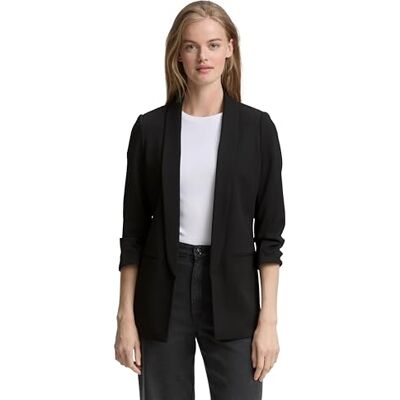 TOM TAILOR Denim dam blazer, 14482 – djup svart, M TOM TAILOR Denim dam blazer, 14482 – djup svart, M