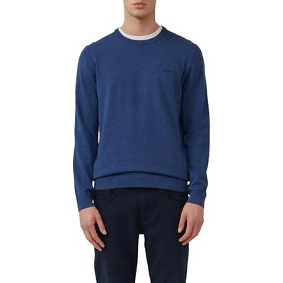 s.Oliver herrtröja crew neck, blå, 3XL s.Oliver herrtröja crew neck, blå, 3XL